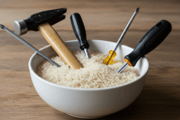 rice household life hacks min - سایر کاربردهای برنج: ۱۲ ترفند شگفتانگیز خانهداری و زندگی