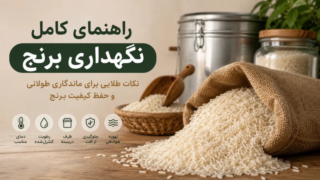 راهنمای کامل نگهداری برنج - راهنمای کامل نگهداری برنج