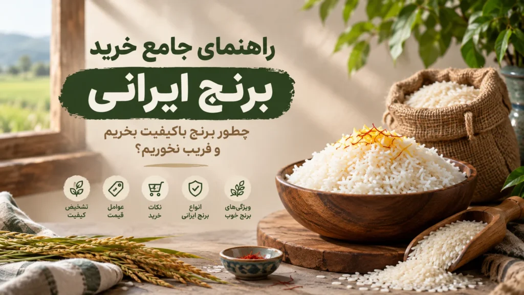 راهنمای جامع خرید برنج ایرانی - راهنمای کامل خرید برنج ایرانی؛ چطور برنج باکیفیت بخریم و فریب نخوریم؟